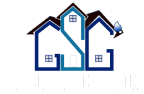 White logo of Grizolia Seamless Gutter.